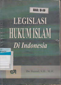 Image of LEGISLASI HUKUM ISLAM DI INDONESIA