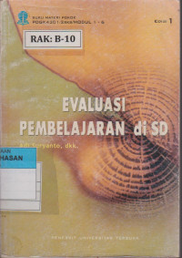 Image of EVALUASI PEMBELAJARAN DI SD
