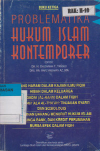 Image of PROBLEMATIKA HUKUM ISLAM KONTEMPORER