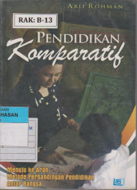 Image of PENDIDIKAN KOMPARATIF