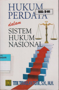Image of HUKUM PERDATA DALAM SISTEM HUKUM NASIONAL