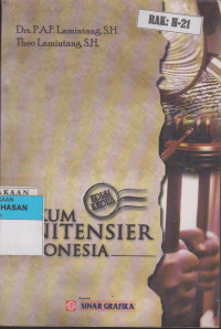 Image of HUKUM PENITENSIER INDONESIA