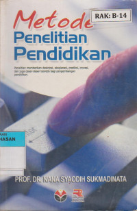 Image of METODE PENELITIAN PENDIDIKAN