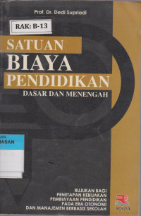 Image of SATUAN BIAYA PENDIDIKAN