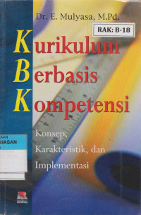 Image of KURIKULUM BERBASIS KOMPETENSI