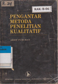 Image of PENGANTAR METODA PENELITIAN KUALITATIF