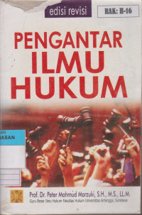 Image of PENGANTAR ILMU HUKUM