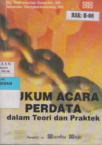 Image of HUKUM ACARA PERDATA