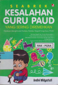 Image of SEABREK KESALAHAN GURU PAUD YANG SERING DIREMEHKAN