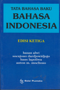 Image of TATA BAHASA BAKU BAHASA INDONESIA
