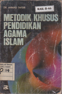 Image of METODIK KHUSUS PENDIDIKAN AGAMA ISLAM