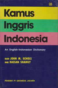 Image of KAMUS INGGRIS INDONESIA