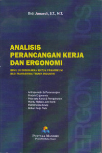 Image of Analisis Perancangan Kerja dan Ergonomi