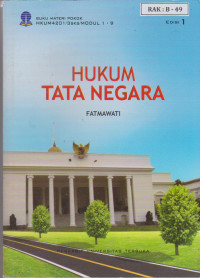 Image of Materi Pokok Hukum Tata Negara