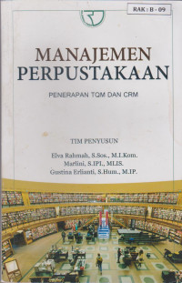 Image of Manajemen Perpustakaan Penerapan TQM dan CRM