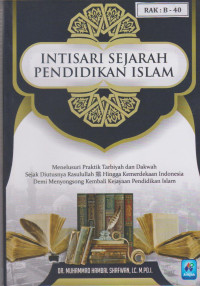Image of Intisari Sejarah Pendidikan Islam