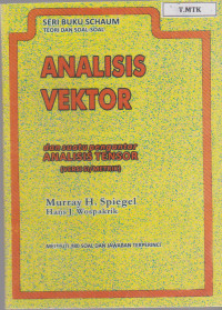 Image of Analisis Vektor dan Suatu Pengantar Analisis Tensor