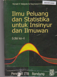 Image of Ilmu Peluang dan Statitika untuk Insinyur dan Ilmuwan