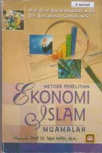 Image of Metode Penelitian Ekonomi Islam (Muamalah)