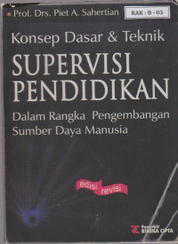 Image of Konsep Dasar dan Teknik Supervisi Pendidikan dalam Rangka Pengembangan Sumber Daya Manusia