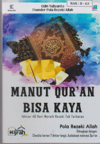 Image of Manut Qur'an Bisa Kaya