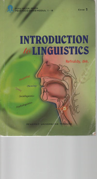 Image of Introduction to Linguistics