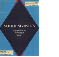 Image of Sociolinguistics: Language Fenomena in Multilingual Setting 1
