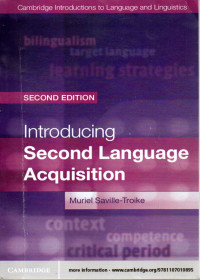 Image of Introdusing Second Language Acquisition